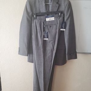 CHAPS EST 1978 MEN'S SIZE 38 R100% WOOL OLIVE SUIT